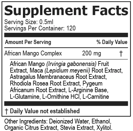 VivaSlim Supplement Facts