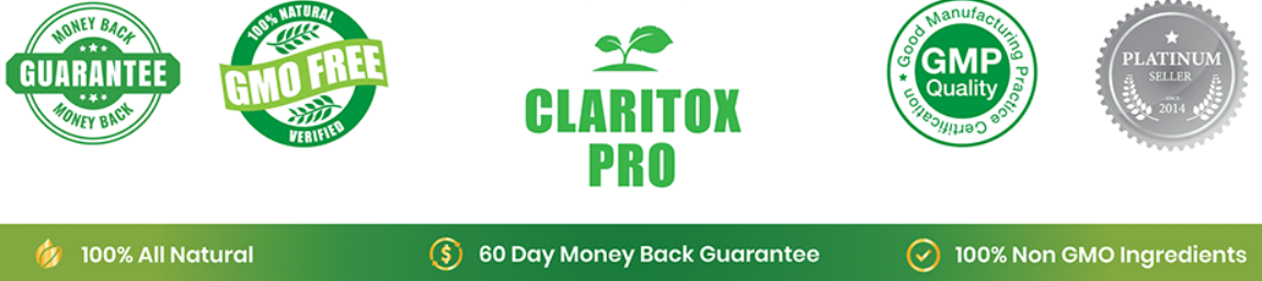 Claritox Pro Certificates