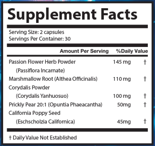 Nerve Alive Ingredients